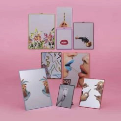 Seletti Specchio Toilet Paper Shit Cm. 17.5x23