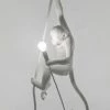Seletti White Monkey Ceiling Lamp