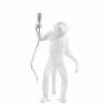 Seletti Standing Monkey Lamp Light In White
