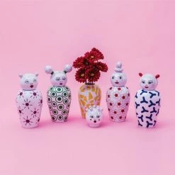 Seletti Vaso In Dolomite Con Coperchio Le Canopie Lula Art 10531