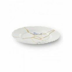 Seletti Piatto Piano Porcellana Kintsugi N3 Art 09613