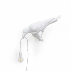 Seletti Bird Lamp White Looking