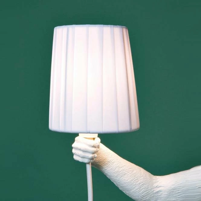 Seletti Lampenschirm Fur Lampe Primate Lighting Weiss Von Seletti