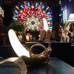 Seletti Banana Dewey Table Lamp In Gold