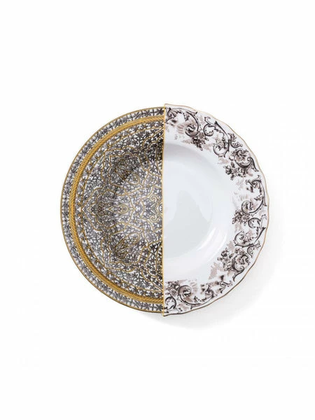 Seletti Piatto Fondo Porcellana Hybrid Agroha Art 09132