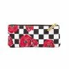 Seletti Pencil Case Seletti Roses Checkered Pattern