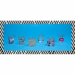 Seletti Bicchiere In Vetro Toiletpapers Loves Diam 8 H 8 Hands Whith Snakes