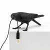 Seletti Bird Lamp Playing Schwarz