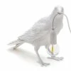 Seletti Bird Waiting Table Lamp Light In White