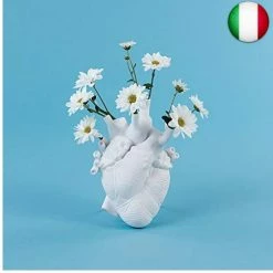 Seletti Vaso In Porcellana Love In Bloom