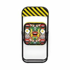 Seletti Sedia In Metallo Pieghevole Studio Job Blow Cm. 44 H.47/80 Tongue New