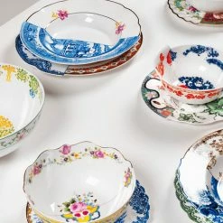 Seletti Piatto Fondo In Porcellana Diam 25.4xh4.2 Hybrid Cecilia