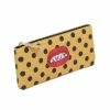 Seletti Pencil Case Pouch Seletti Sh T Polka Dot Pattern Yellow