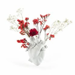 Seletti White Love in Bloom Vase