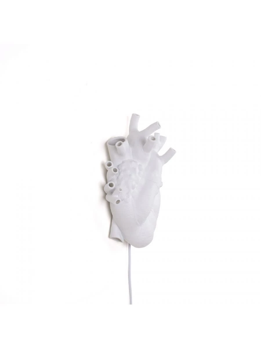 Seletti Porcelain Heart Lamp
