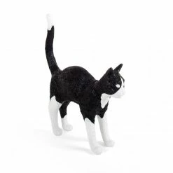 Seletti Black and White Jobby The Cat Lamp
