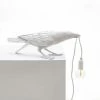 Seletti Bird Lamp Playing Weiss