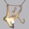Seletti The Monkey Lamp Swing White