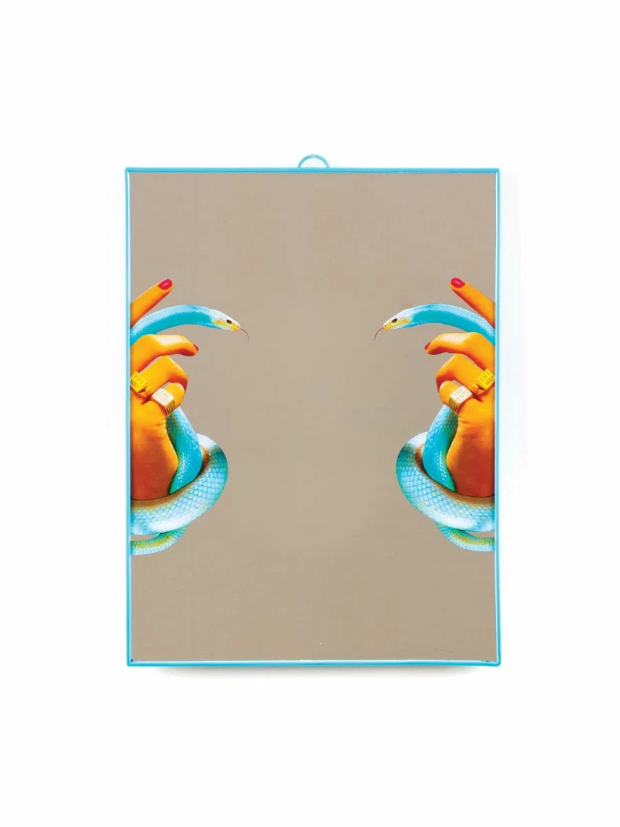 Seletti Large Hands With Snakes Mirror