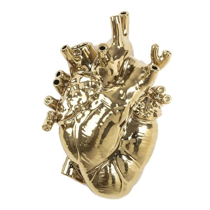 Seletti Boom Gold Love Heart