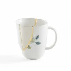 Seletti White Kintsugi Mug