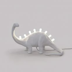 Seletti White Jurassic Brontosaurus Dinosaur Lamp