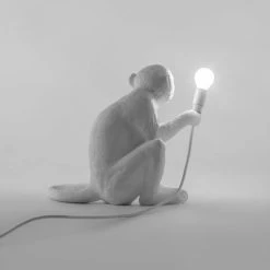 Seletti Sitting Monkey Lamp