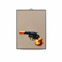 Seletti Specchio Toiletpaper 22.5x29.5 Revolver Art 17113