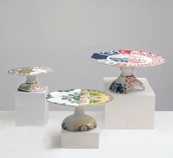 Seletti "seletti Alzata Porcellana Hibryd Oriana Art 09767"