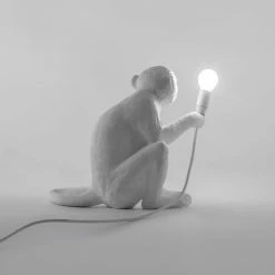 Seletti The Monkey Lamp Sitting Version - Indoor