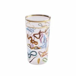Seletti Snakes Printed Glass