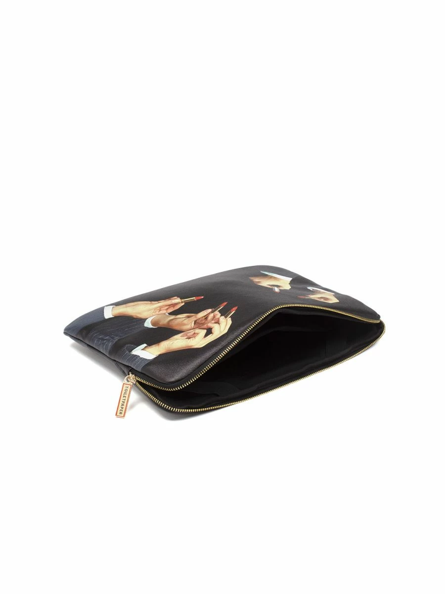 Seletti Laptop Bag Lipsticks Black