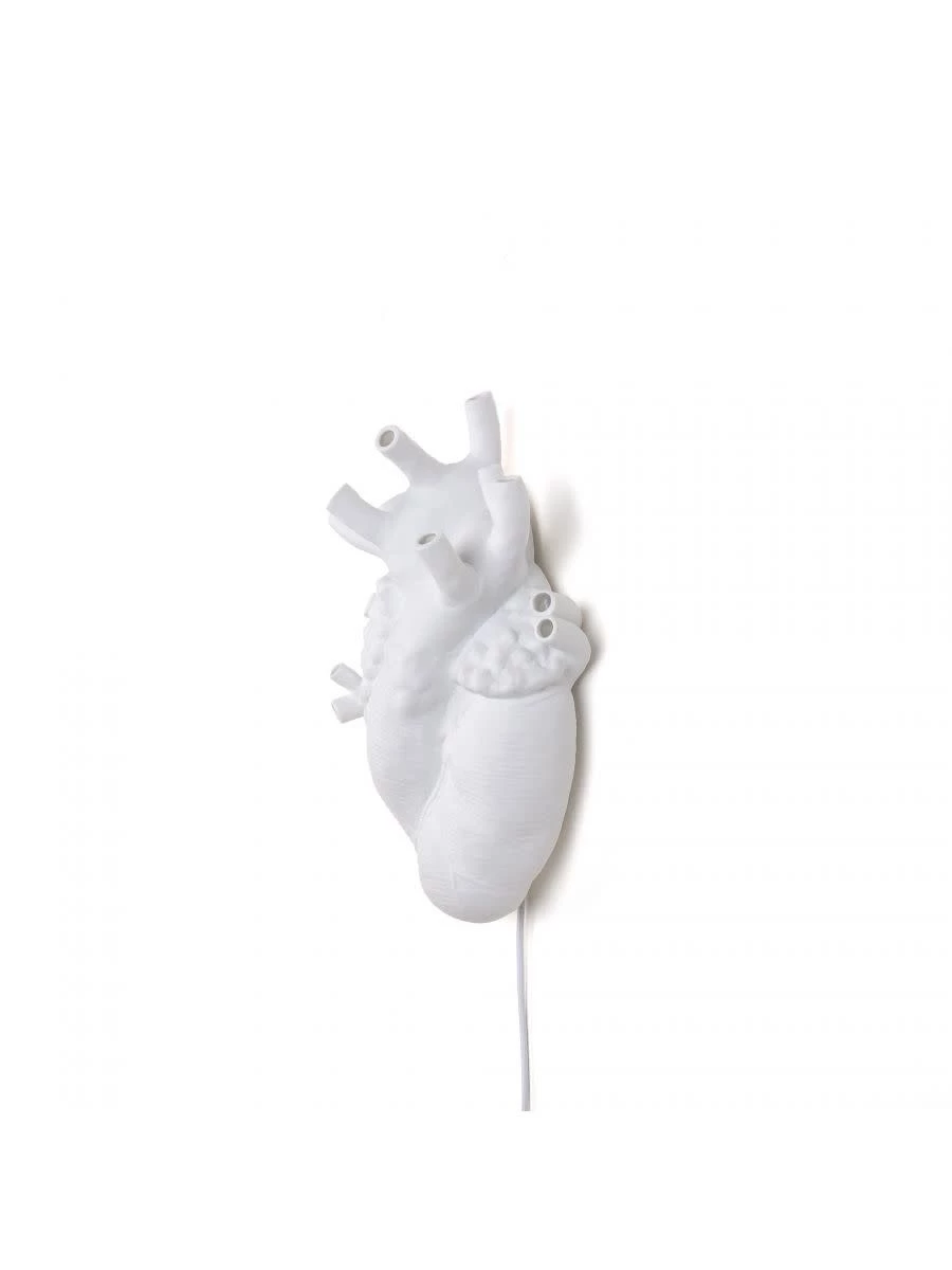 Seletti Porcelain Heart Lamp