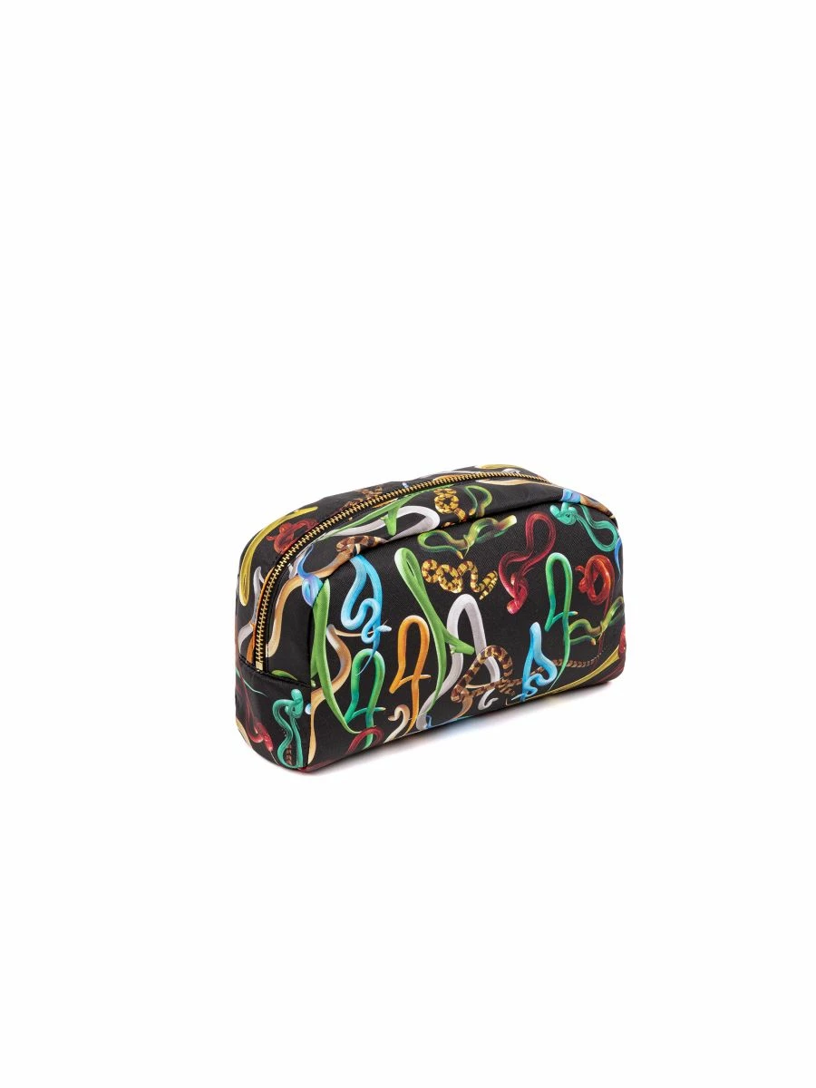 Seletti Large Snakes Makeup Bag