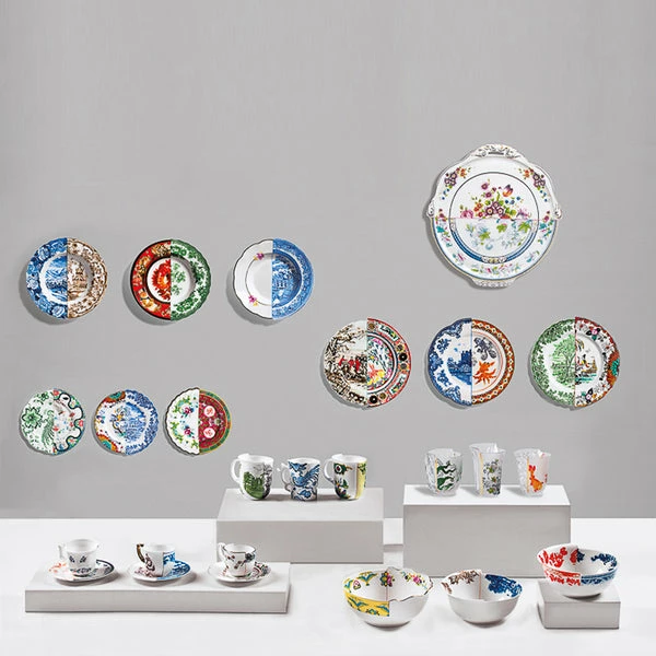 Seletti "seletti Alzata Porcellana Hibryd Oriana Art 09767"