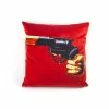 Seletti Cuscino In Poliestere Imbott. Piuma Revolver 50x50