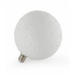 Seletti Large Porcelain Moon Bulb