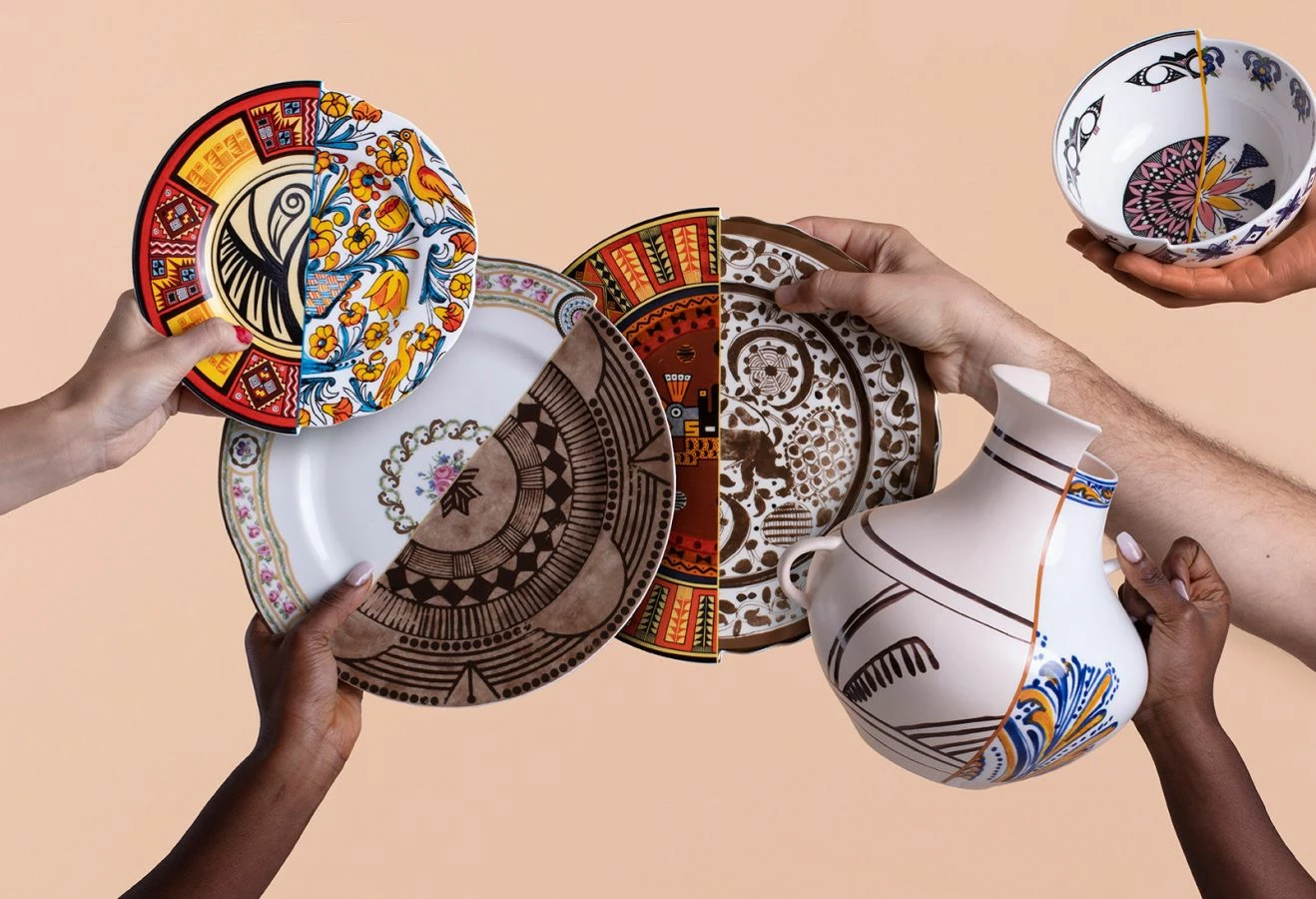 Seletti Hybrid Fruit Plate Huricanga