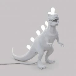 Seletti White Jurassic T-Rex Dinosaur Lamp