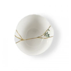 Seletti Kintsugi Porcelain Fruit Bowl