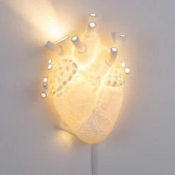 Seletti Seletti Heart Lamp Love In Bloom Lampe In Herzform