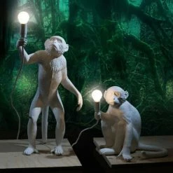 Seletti Sitting Monkey Lamp
