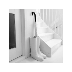 Seletti White Memorabilia Rainboots Umbrella Stand and Vase