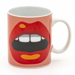 Seletti Pop Art Sexy Lips Designer Mug