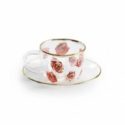 Seletti Roses Printed Coffee Cup