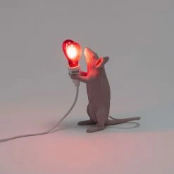 Seletti Step Love Mouse Lamp