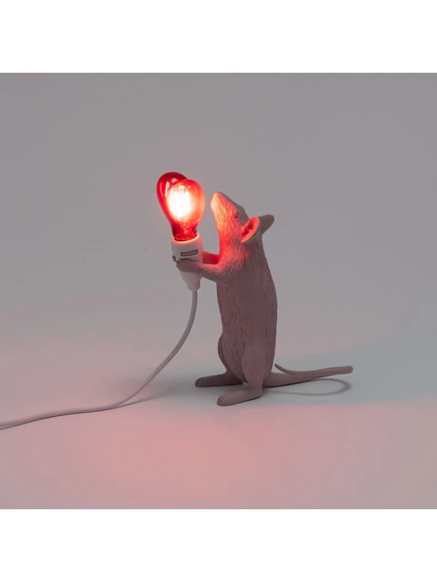 Seletti Step Love Mouse Lamp