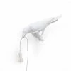 Seletti BIRD LAMP WHITE LOOKING LEFT