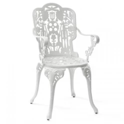 Seletti Industry Outdoor Arm Chair White