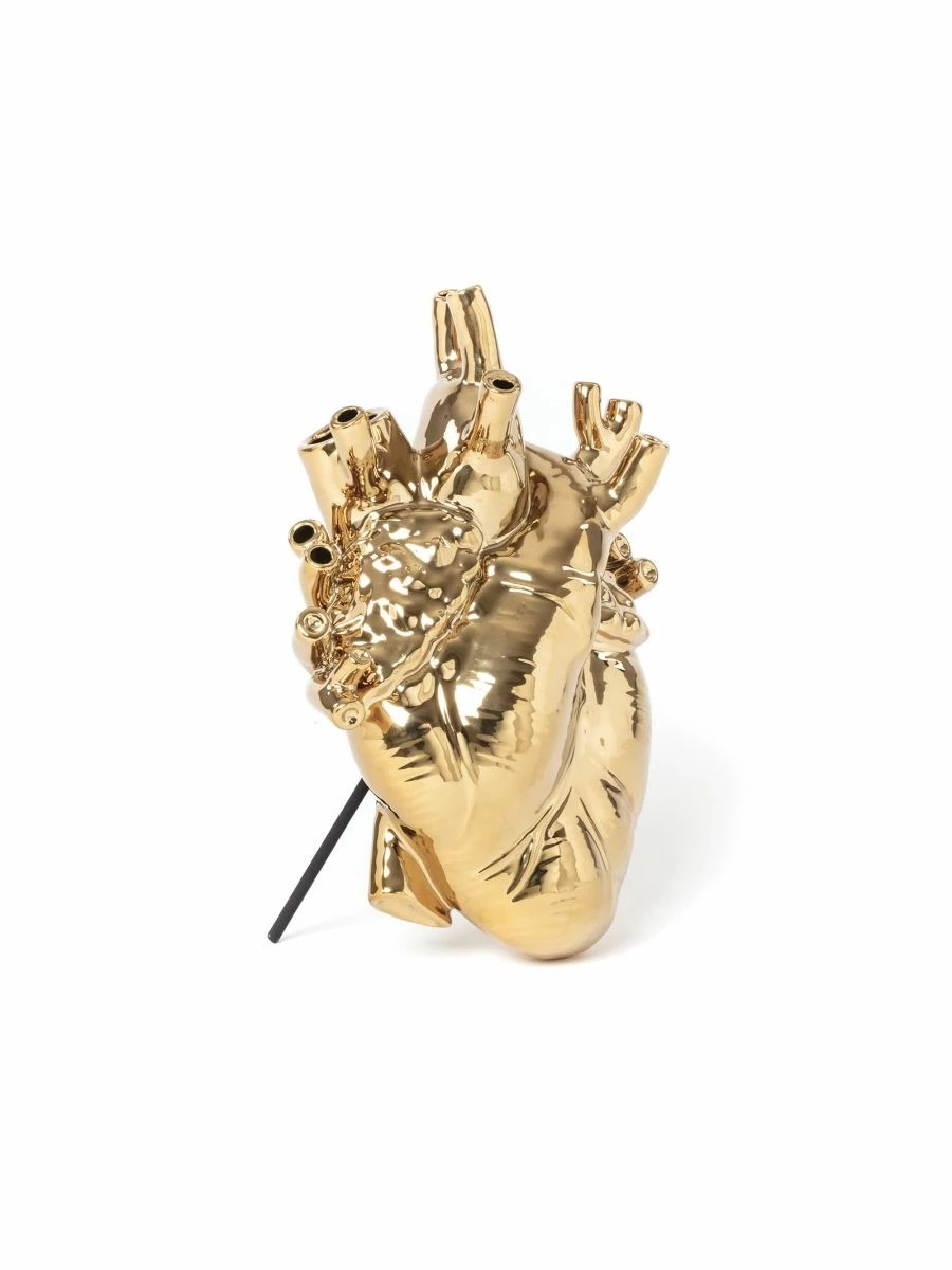 Seletti LOVE IN BLOOM GOLD VASE